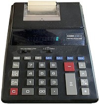casio HR-100S-BK