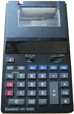 casio HR-16BK