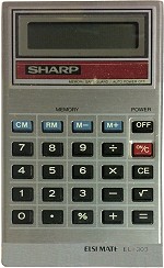 sharp EL-303