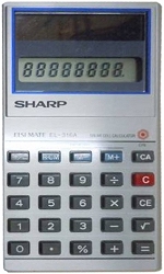 sharp EL-316A