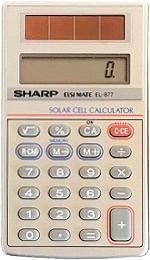 sharp EL-877